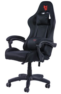 Fotel HERO BLACK FABRIC