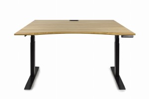 Biurko elektryczne / dąb ergonomiczne